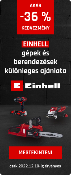 EINHELL gépek és berendezések különleges ajánlata gallery main image