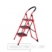 Összecsukható acél lépcső, 3 lépcsőfok gallery main image