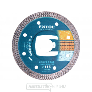 Gyémánt vágókorong turbó Thin Cut, 115x22,2mm Gyémánt vágókorong turbó Thin Cut, 115x22,2mm gallery main image