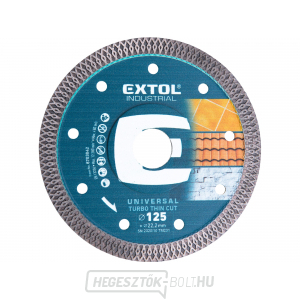 Gyémánt vágókorong turbó Thin Cut, 125x22,2mm Gyémánt vágókorong turbó Thin Cut, 125x22,2mm gallery main image
