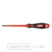 Villanyszerelő lapos fejű csavarhúzó, (-) 2,5x75mm, 61CrV5 Villanyszerelő lapos fejű csavarhúzó, (-) 2,5x75mm, 61CrV5 gallery main image