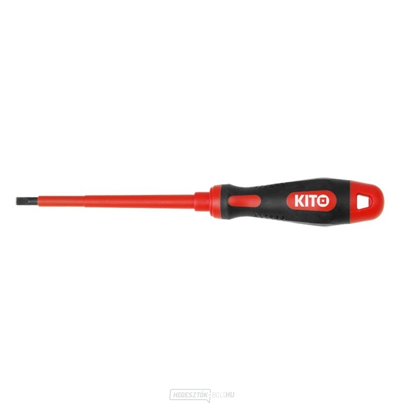 Villanyszerelő lapos fejű csavarhúzó, (-) 5,5x125mm, 61CrV5