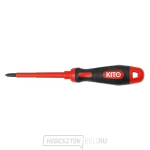 Villanyszerelői Phillips csavarhúzó, PH 2x100mm, 61CrV5 Villanyszerelői Phillips csavarhúzó, PH 2x100mm, 61CrV5 gallery main image