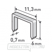 Tűzőkapocs - 6mm-es csomag - 1000db Tűzőkapocs - 6mm-es csomag - 1000db gallery main image
