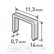 Tűzőkapocs, 14mm - 1000db Tűzőkapocs, 14mm - 1000db gallery main image