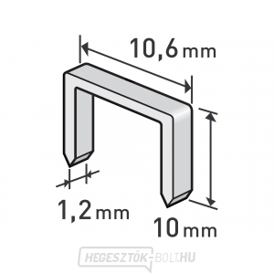 Clips, 10mm - 1000db