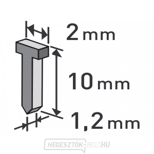 Szögek, 10mm - 1000db