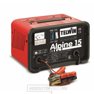 Telwin Alpine 15 autó akkumulátor töltő  gallery main image