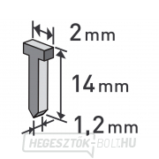 Szögek, 14mm - 1000db Szögek, 14mm - 1000db gallery main image