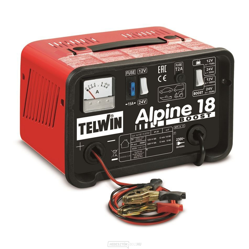 Telwin Alpine 18 Boost autó akkumulátor töltő