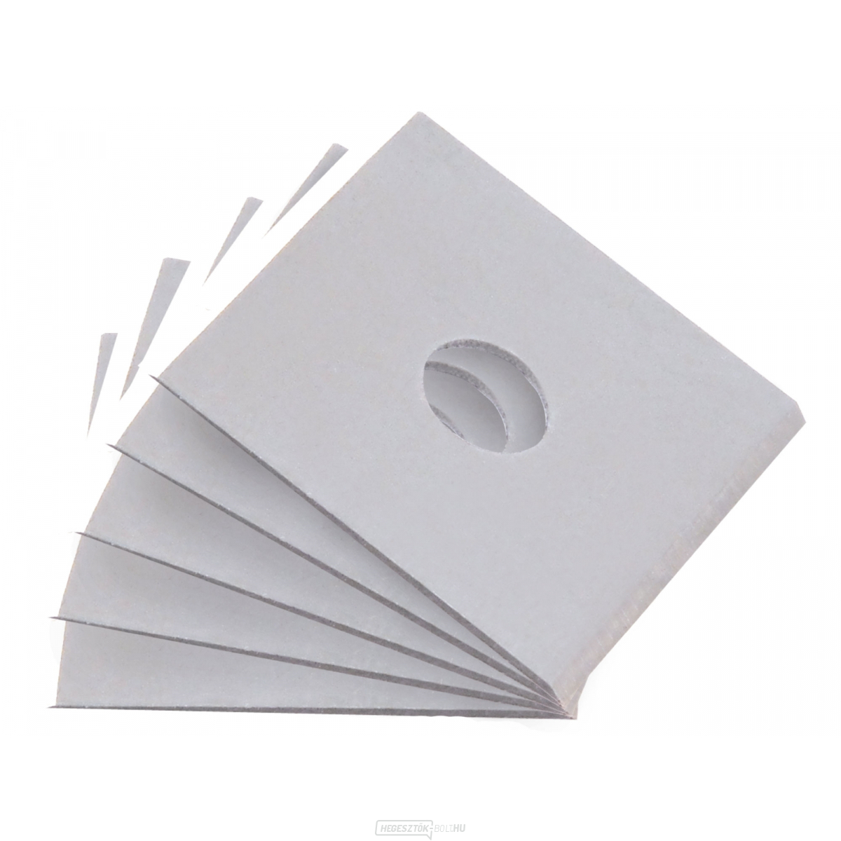 Lapok gipszkarton gyalugéphez - négyzet alakú - 5db