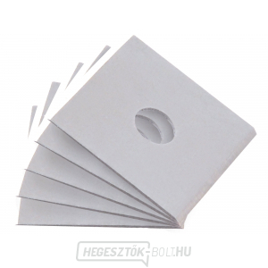 Lapok gipszkarton gyalugéphez - négyzet alakú - 5db Lapok gipszkarton gyalugéphez - négyzet alakú - 5db gallery main image