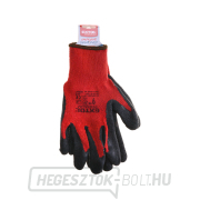 Pamutkesztyű LATEX - 9-es méret Előnézet 