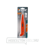 Feszültségmérő digitális, LED világítással 12-250V, 146mm náhled