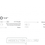 Gola készlet Extol Premium - 21 db Előnézet 