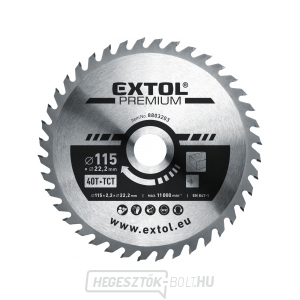 Fűrészlap SK pengékkel 115x1,3x22,2mm, 40T Fűrészlap SK pengékkel 115x1,3x22,2mm, 40T gallery main image