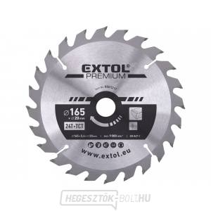 Fűrészlap SK pengékkel 165x2,0x20mm, 24T Fűrészlap SK pengékkel 165x2,0x20mm, 24T gallery main image