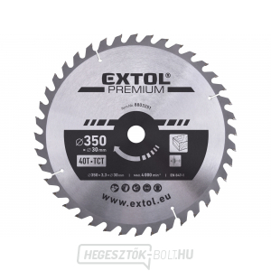 Fűrészlap SK pengékkel 350x2,5x30mm, 40T Fűrészlap SK pengékkel 350x2,5x30mm, 40T gallery main image