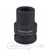 Ütvecsavaros dugókulcs, 17 mm, L 52 mm Ütvecsavaros dugókulcs, 17 mm, L 52 mm gallery main image