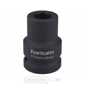 Ütvecsavaros dugókulcs, 17 mm, L 52 mm Ütvecsavaros dugókulcs, 17 mm, L 52 mm gallery main image