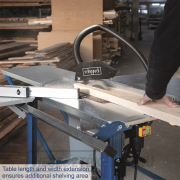 TS 310/380 V asztali fűrész Előnézet 