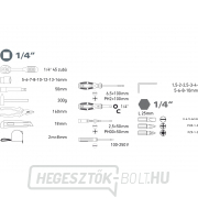 Szerszámkészlet, rózsaszín, CrV - 39db Előnézet 