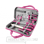 Szerszámkészlet, rózsaszín, CrV - 39db Szerszámkészlet, rózsaszín, CrV - 39db gallery main image