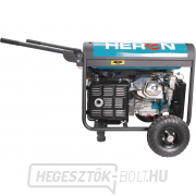 Elektromos generátor hegesztőgéppel Heron 220A, benzin 14HP/5,5kW Előnézet 