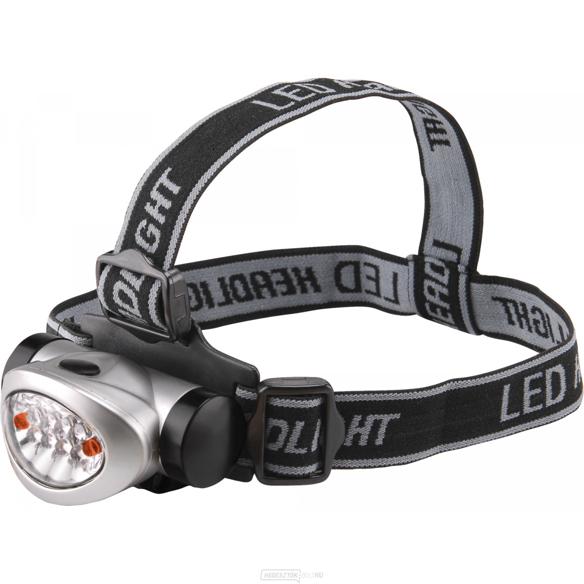 Fejlámpa 8 2 LED, 15m, 3xAAA
