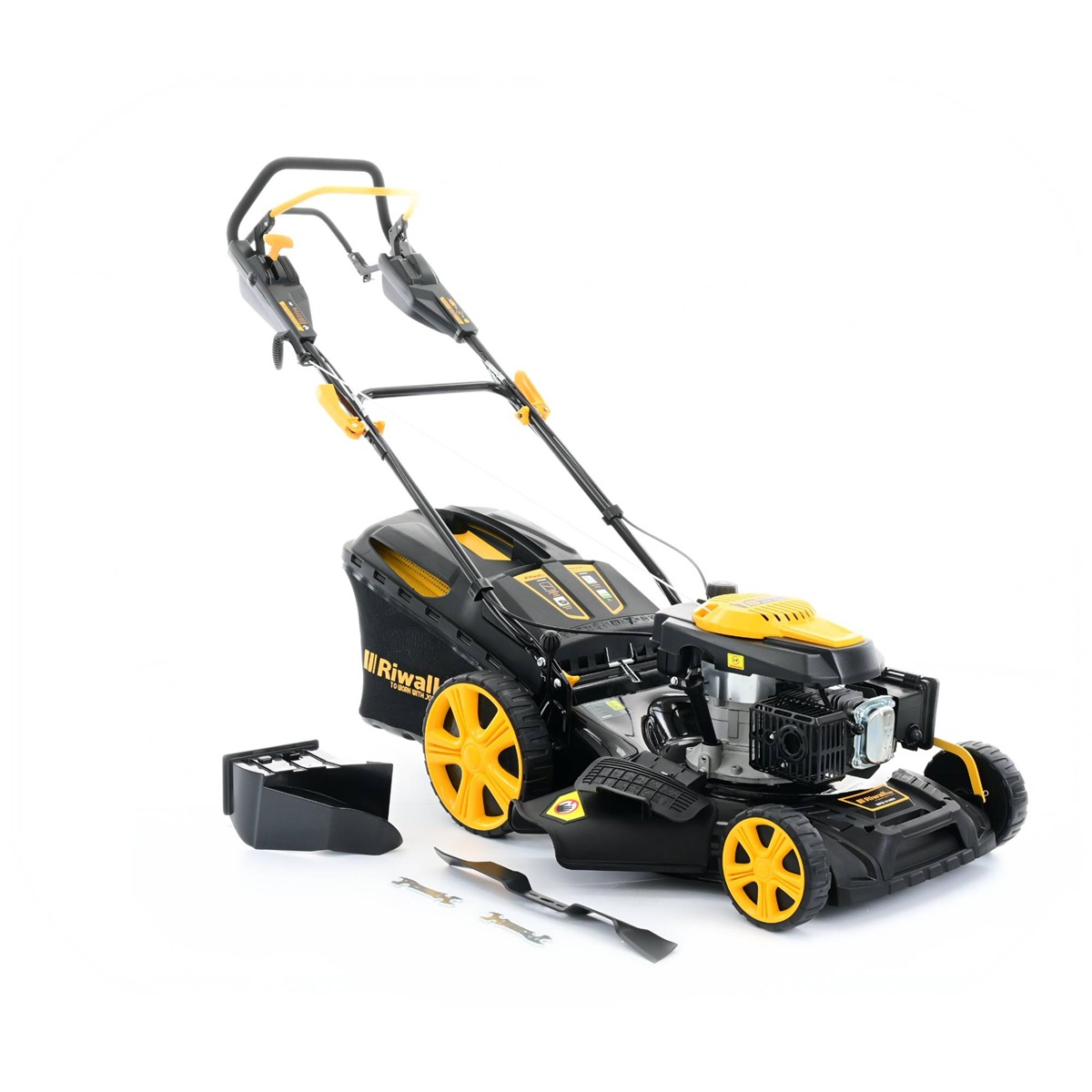 Riwall PRO RPM 5140 V benzines fűnyíró hajtással Előnézet 