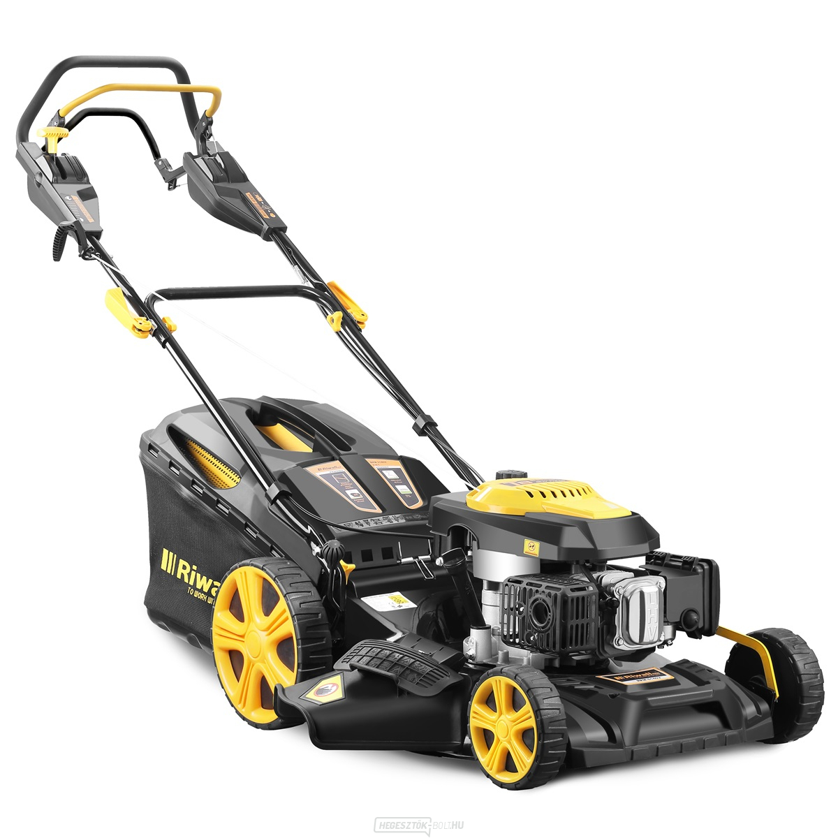 Riwall PRO RPM 5140 V benzines fűnyíró hajtással
