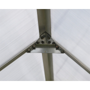 Polikarbonát üvegház Essence 8x12 ezüst náhled