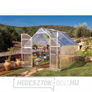 Polikarbonát üvegház Essence 8x12 ezüst Polikarbonát üvegház Essence 8x12 ezüst gallery main image
