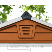 Kerti ház Tetőablak 4x6 barna Előnézet 