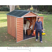 Kerti ház Tetőablak 6x8 barna náhled