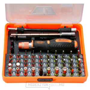 Csavarhúzó adapterek, bitek és foglalatok készlete - 57db Csavarhúzó adapterek, bitek és foglalatok készlete - 57db gallery main image