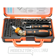 Csavarhúzó készlet, bitek és foglalatok - 78db Csavarhúzó készlet, bitek és foglalatok - 78db gallery main image