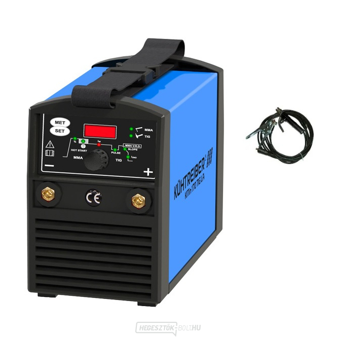KITin 170 TIG LA hegesztőkábelek 25/3m Ajándék