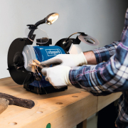 Dupla tárcsás köszörű fehér kővel BG 200 AL Előnézet 