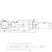 Elektromos csörlő Golemwinch 7,7 t 24 V náhled