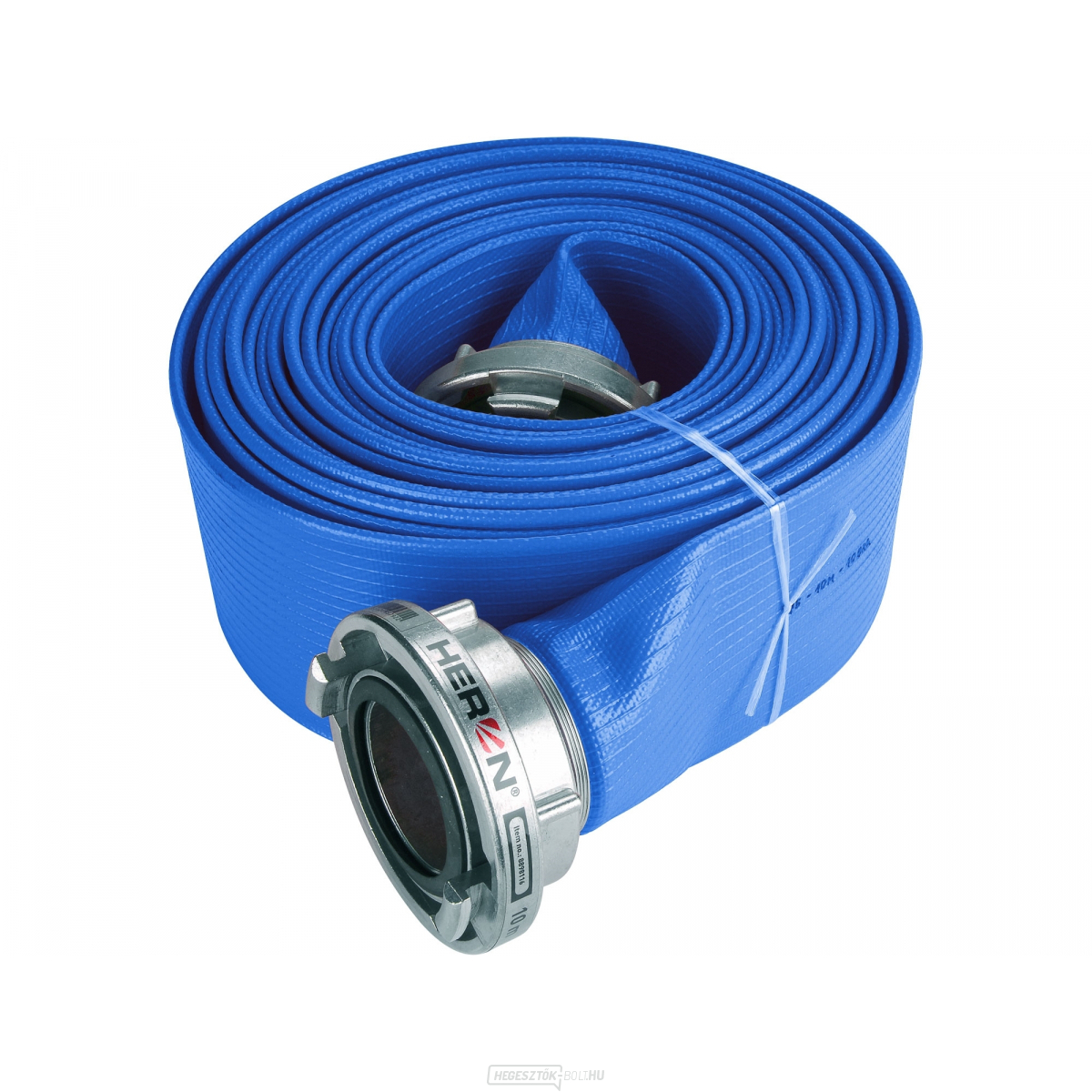 Tömlő B75 PVC narancssárga 10m csatlakozóval