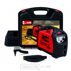 Force 165 Telwin hegesztő inverter tartozékokkal gallery main image