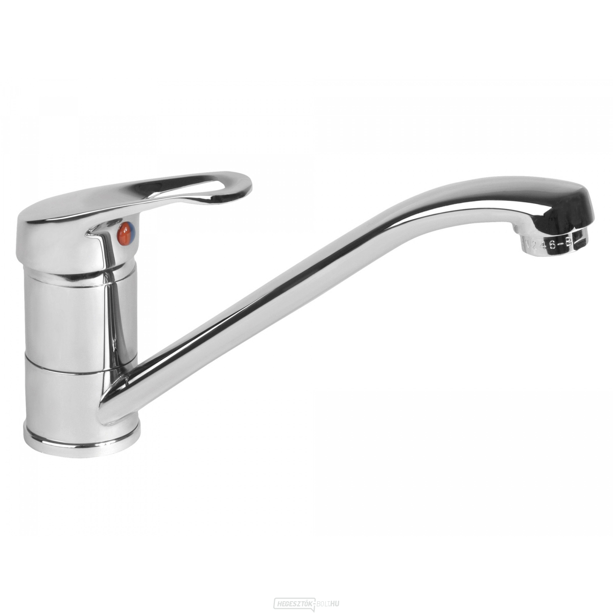 Mosdókagyló keverő, álló, kar 22cm, 35mm, króm, VITTO