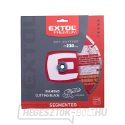 Gyémánt vágókorong, szegmentált, 230x22,2mm Előnézet 