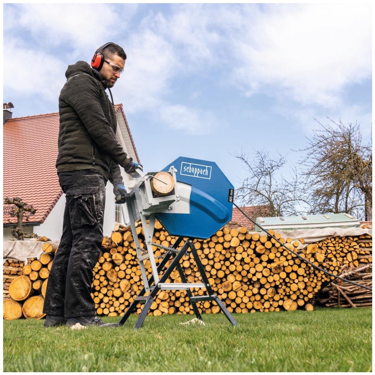 Bölcsős fűrész/körfűrész HS 410 230 V Előnézet 
