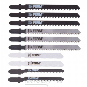 JSB-10 egyenes fűrészkészlet 10db JSB-10 egyenes fűrészkészlet 10db gallery main image