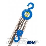 Kézi láncos emelő, 3m-es emelő kapacitás 0,5t Kézi láncos emelő, 3m-es emelő kapacitás 0,5t gallery main image