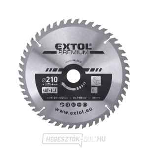 Fűrészlap SK pengékkel 210x2,6x25,4mm, 48T Fűrészlap SK pengékkel 210x2,6x25,4mm, 48T gallery main image