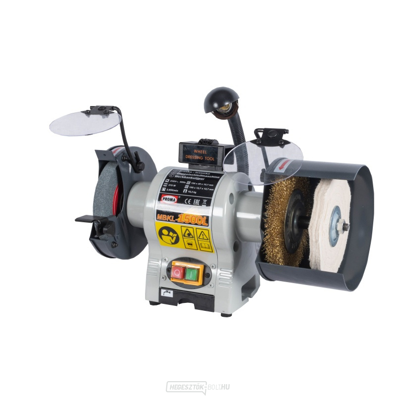 Dupla tárcsás csiszoló - polírozó MBKL-1500L PROMA