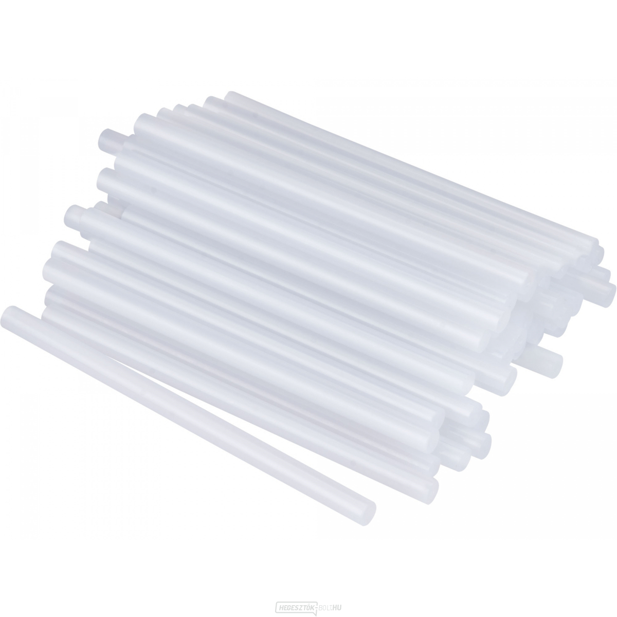 Olvasztható pálcika, átlátszó, ∅11x200mm - 1kg